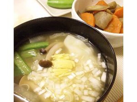 無添加餃子と有機ニンニク生姜スープ